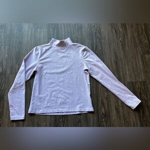 Light purple turtleneck t shirt